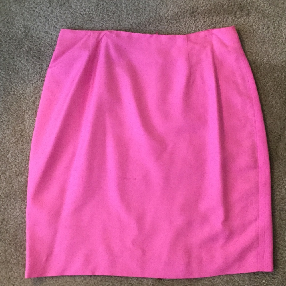 Pink Silk Skirt Size 12